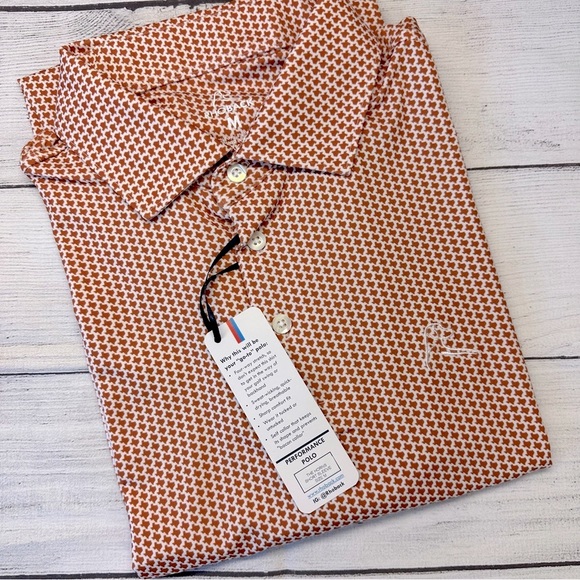 Rhoback Shirts Rhoback The Horns Performance Polo Poshmark